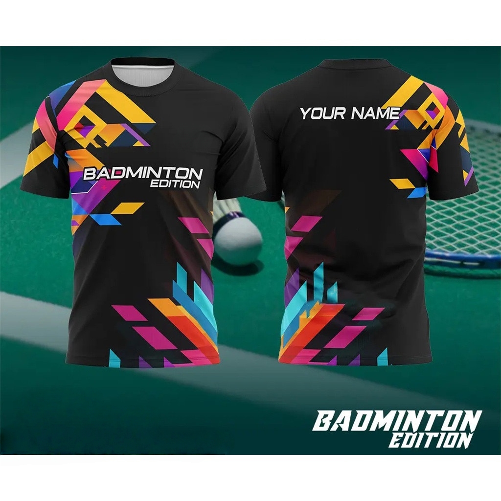 Pakaian Bulu Tangkis Pria Kaos - Badminton Outdoor ulasan dan harga