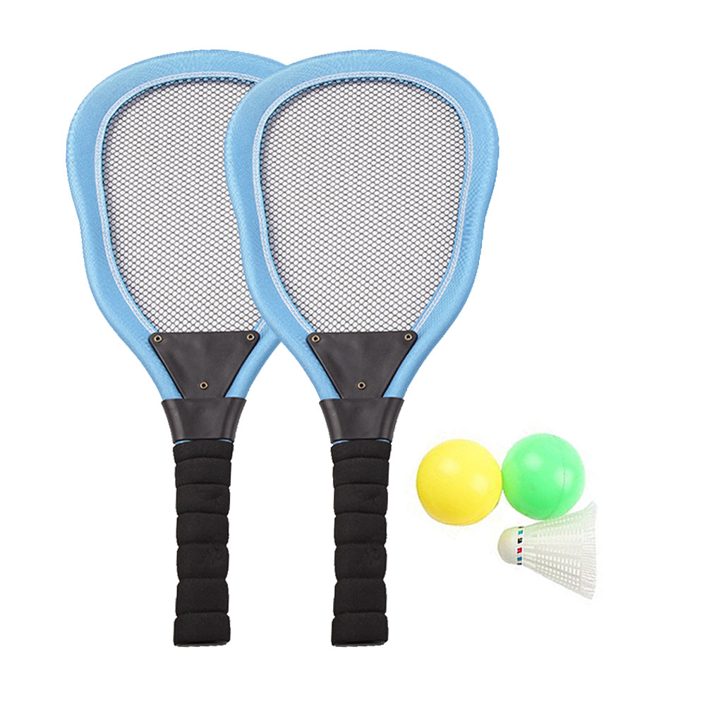 Set Raket Pantai Kain 5 Buah,  - Badminton Outdoor ulasan dan harga