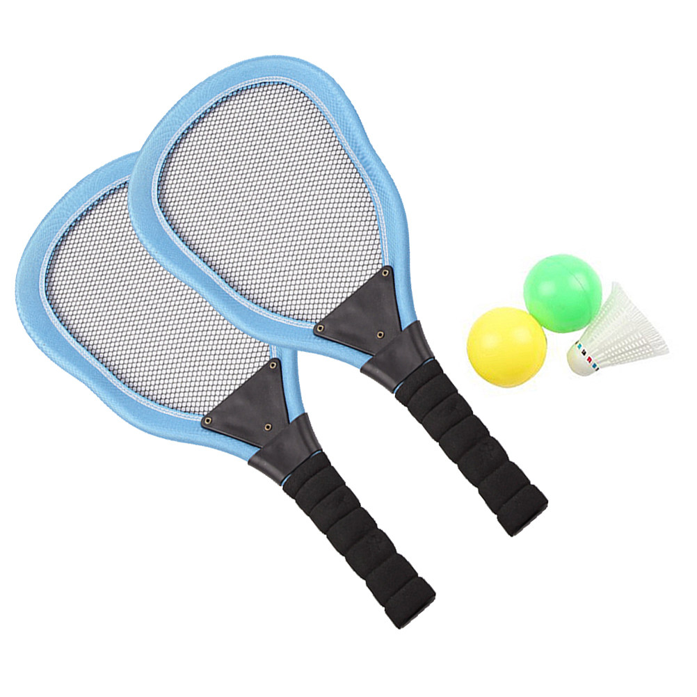 Set Raket Pantai Kain 5 Buah,  - Badminton Outdoor ulasan dan harga